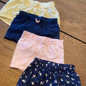 Bundle 12-18 months girl shorts